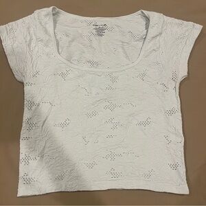 White spandex top